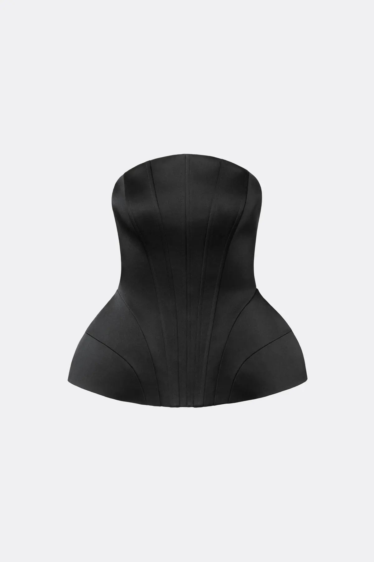 Bellini Top in Sanduhr-Silhouette mit tiefem V-Ausschnitt | MALINA