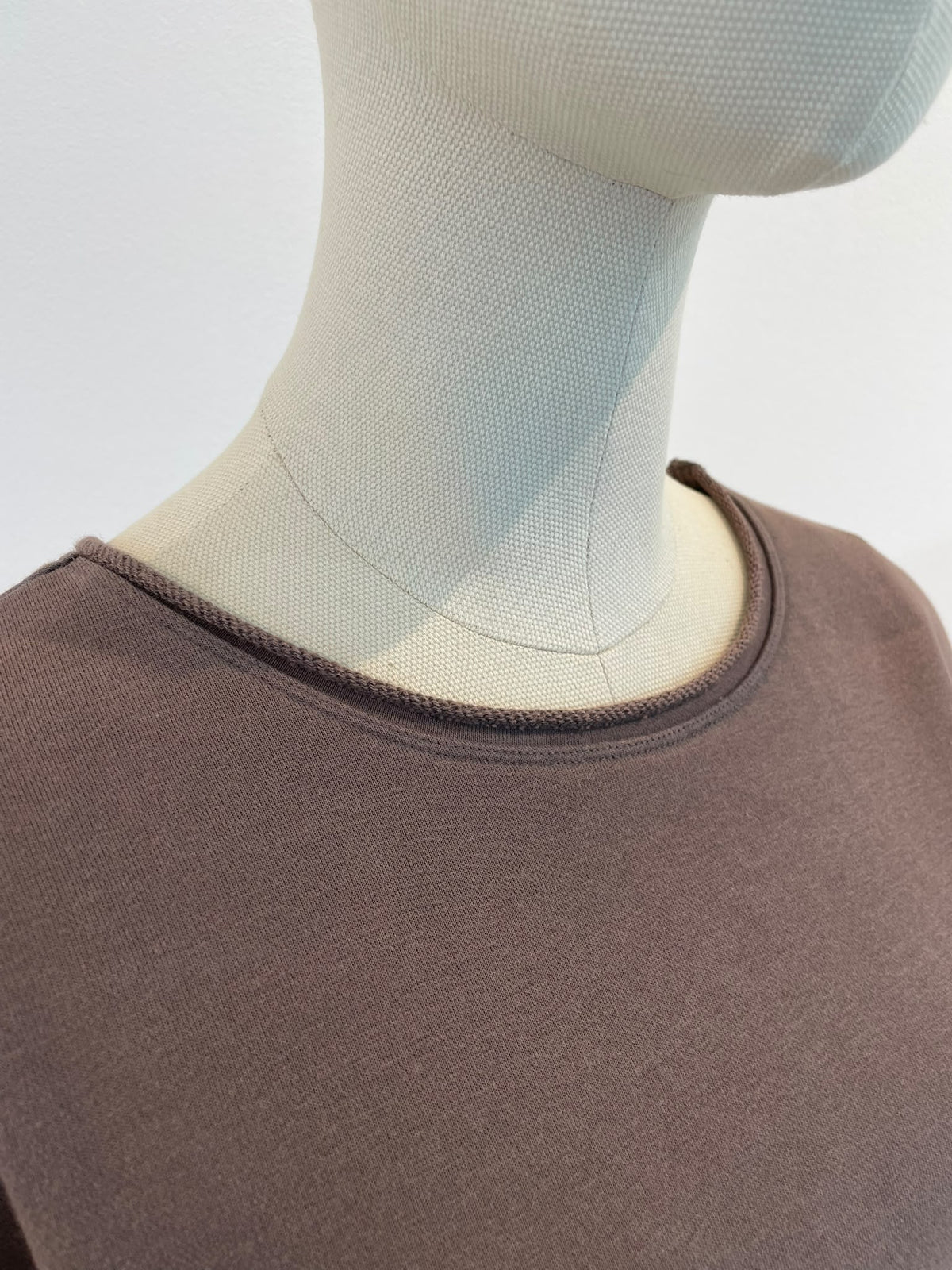 SKYLAR BOXY TEE SWEAT-CHOCCO