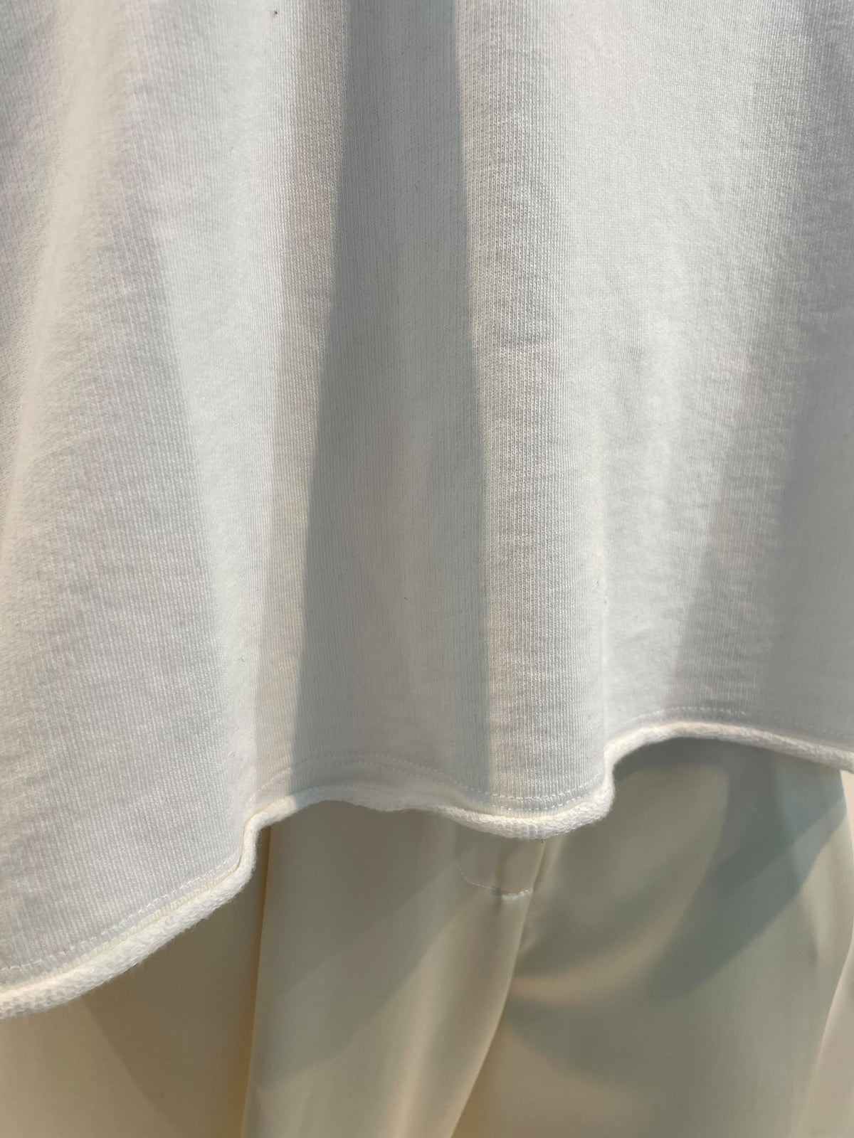 SKYLAR BOXY TEE SWEAT-OFF WHITE