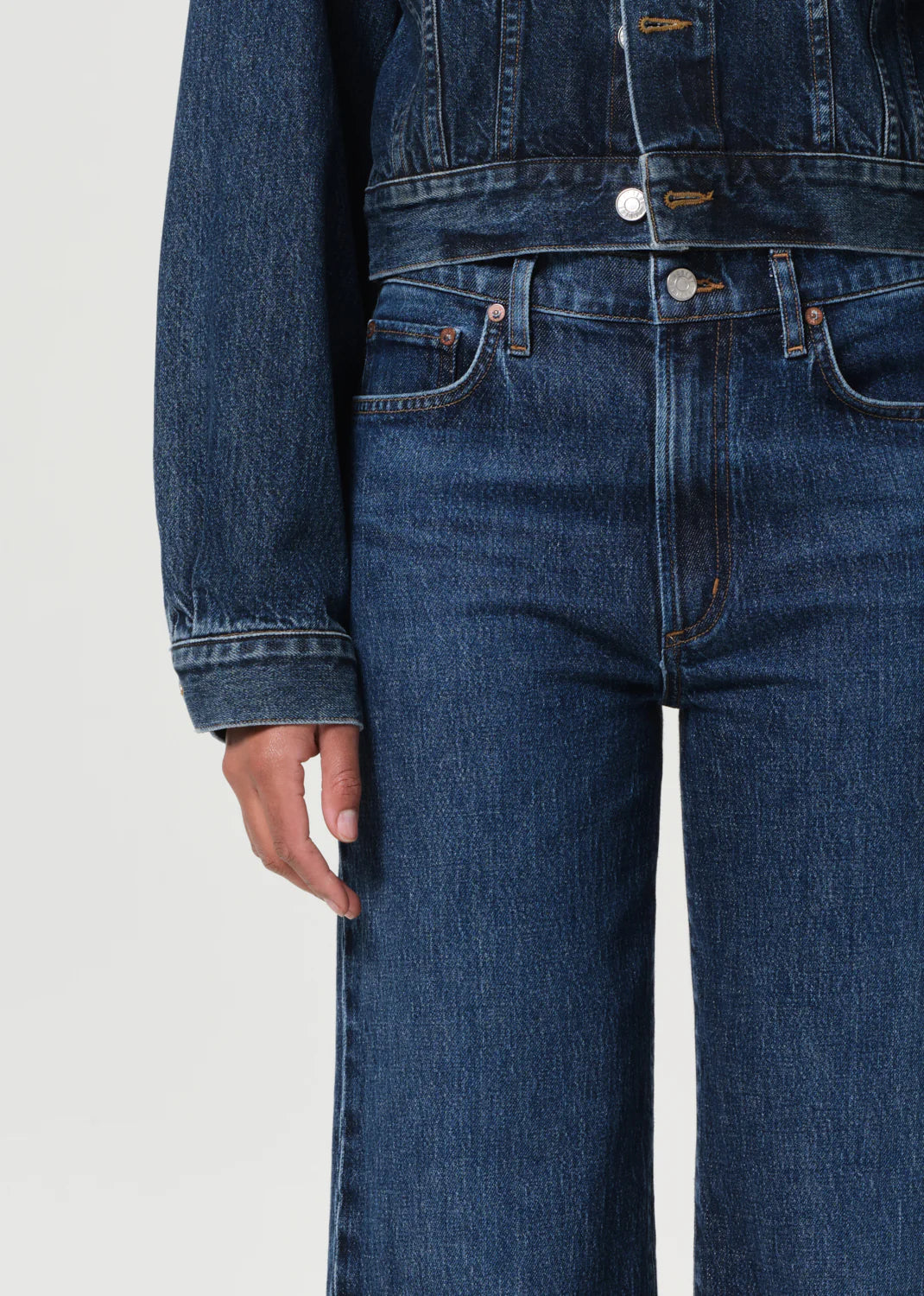 HARPER STRAIGHT JEAN (comfort Stretch) in Echo