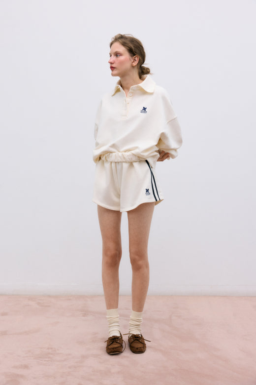 Tns Woman Short Ecru