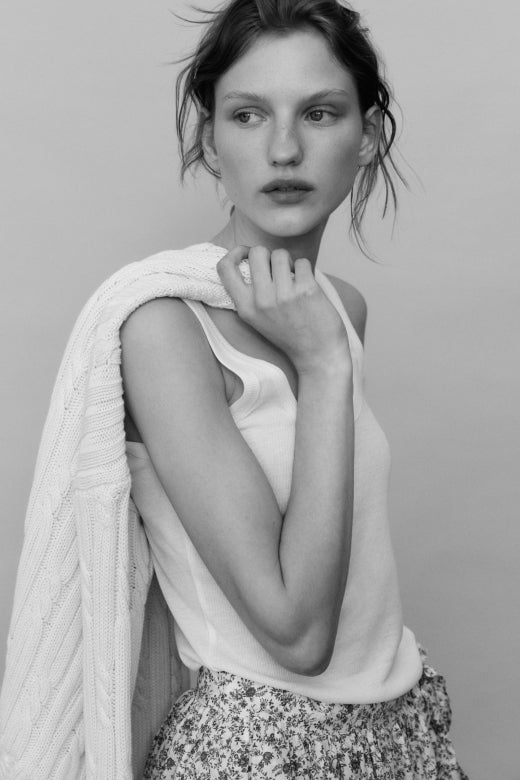 Yucca Woman Top Pure Cloud