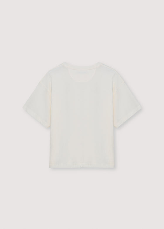 Tns Logo Woman T-Shirt Ecru