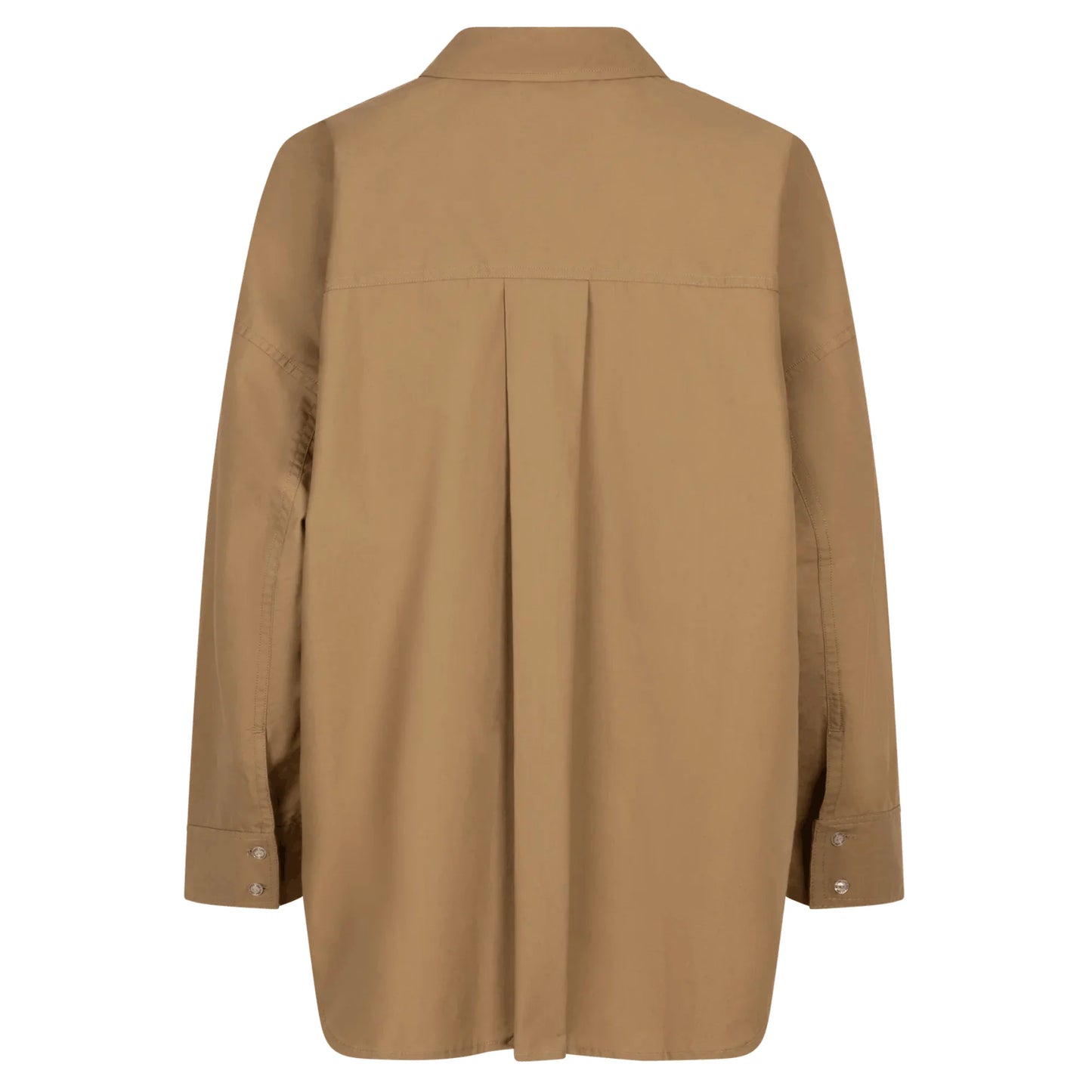 HAILEY Buttoned long sleeve shirt in Bronze