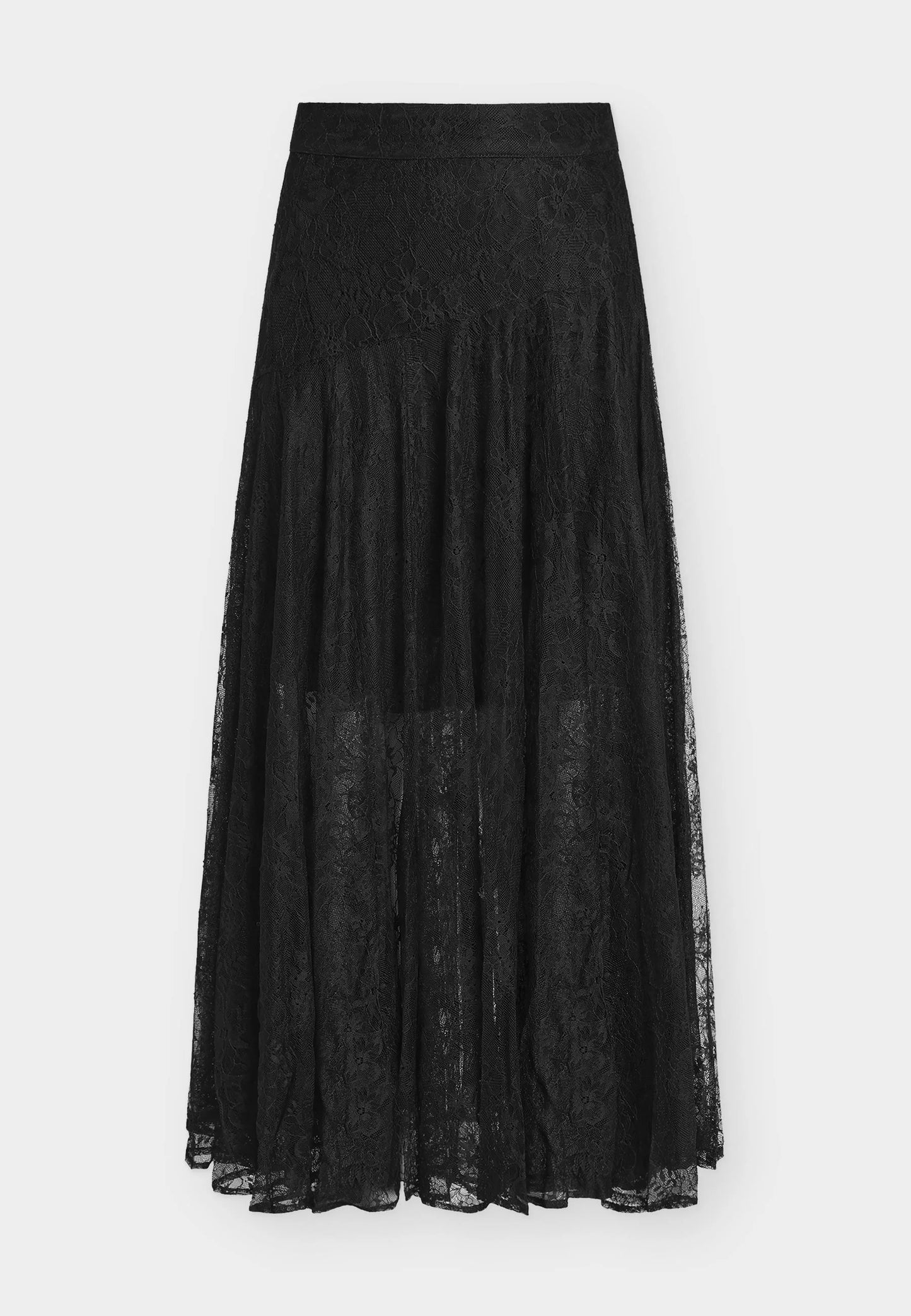 CMLEA-SKIRT | A-Linien Rock - black