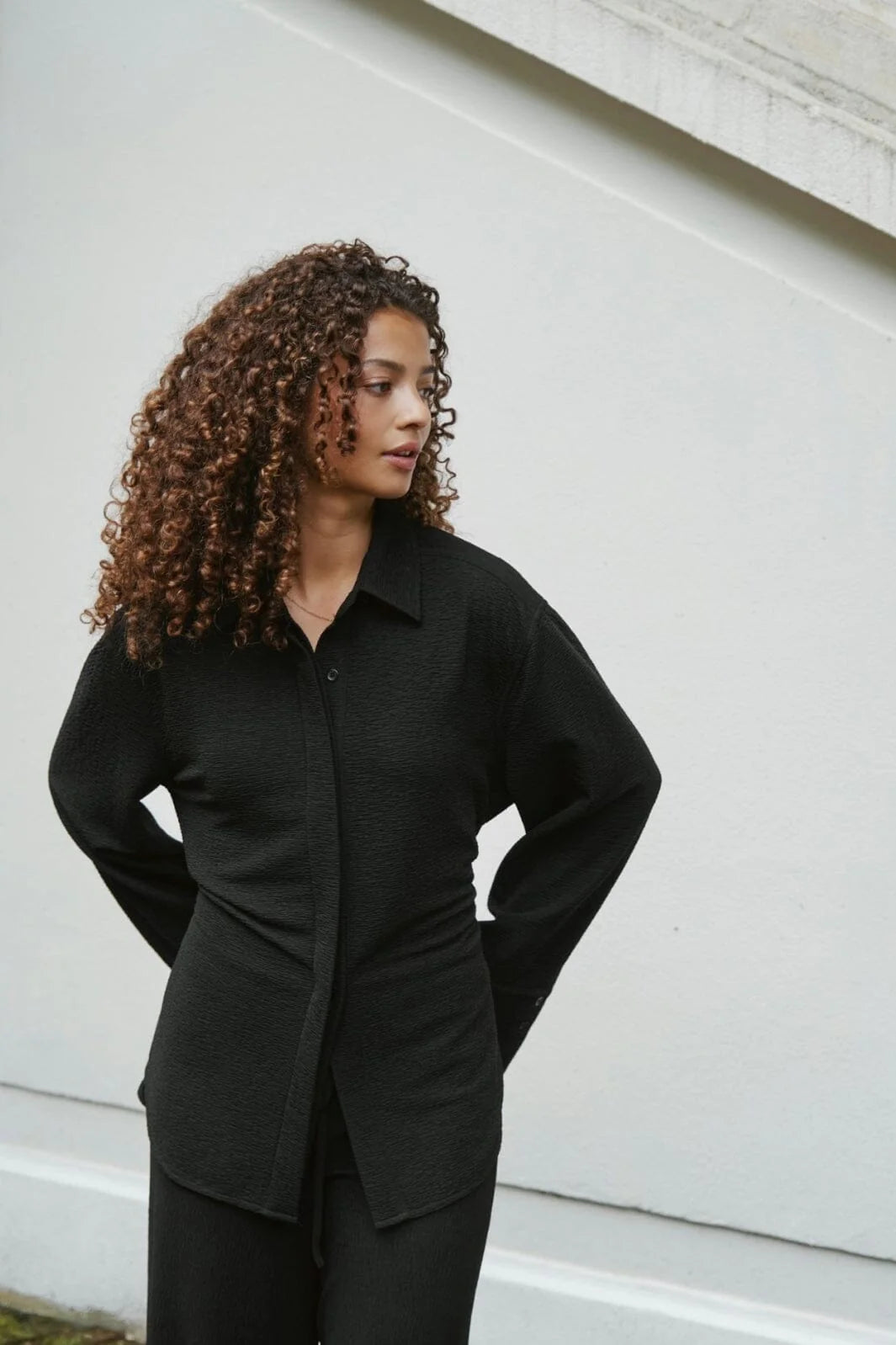 NEO NOIR Waldite Structure Shirt