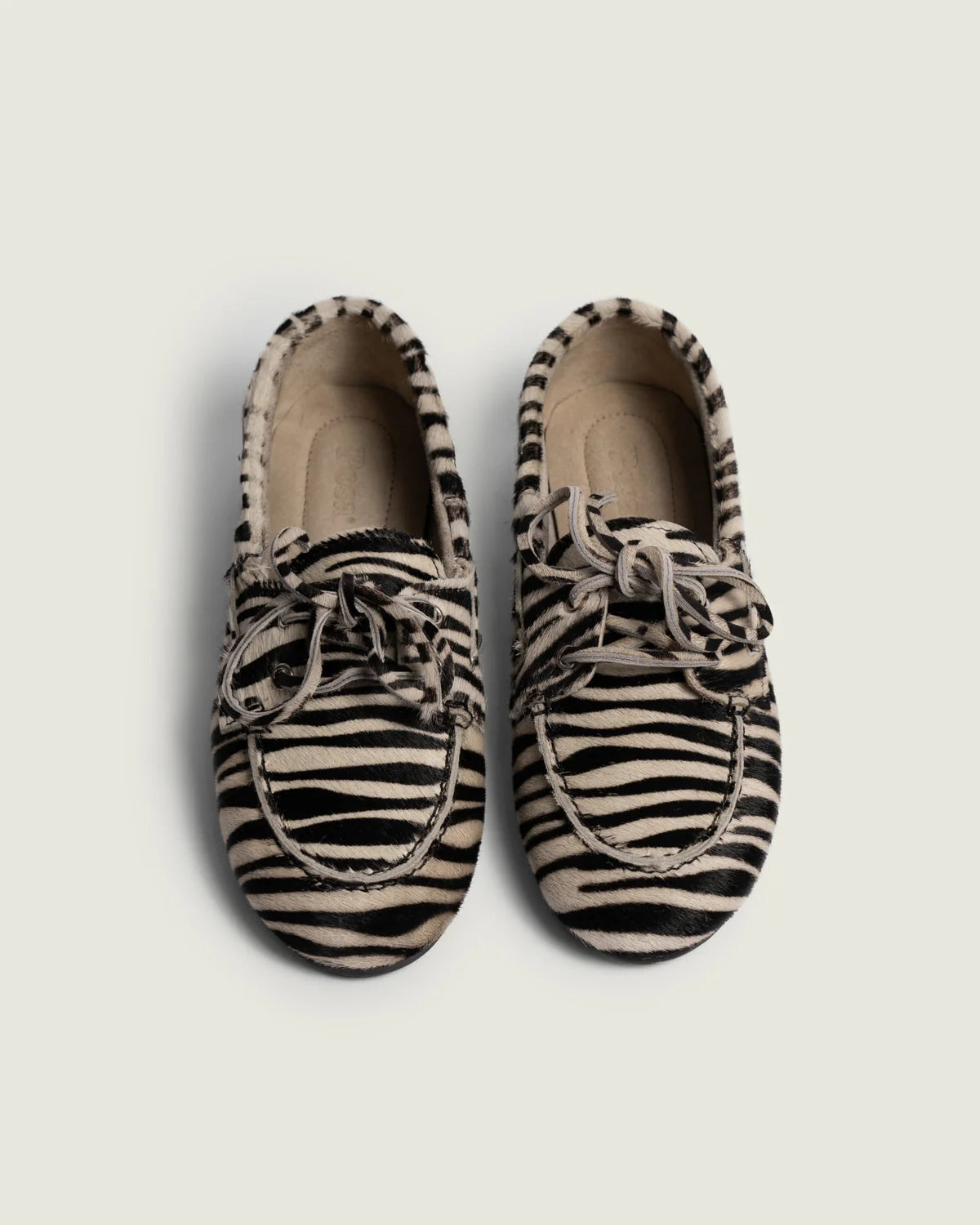 Boat Loafer Leather | Animal Zebra
