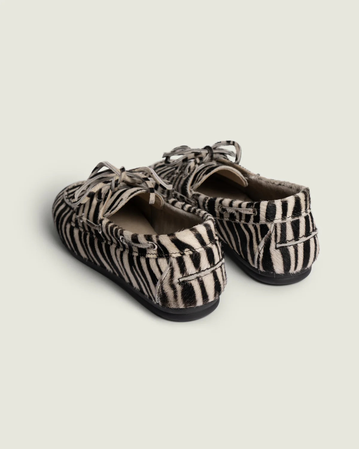 Boat Loafer Leather | Animal Zebra