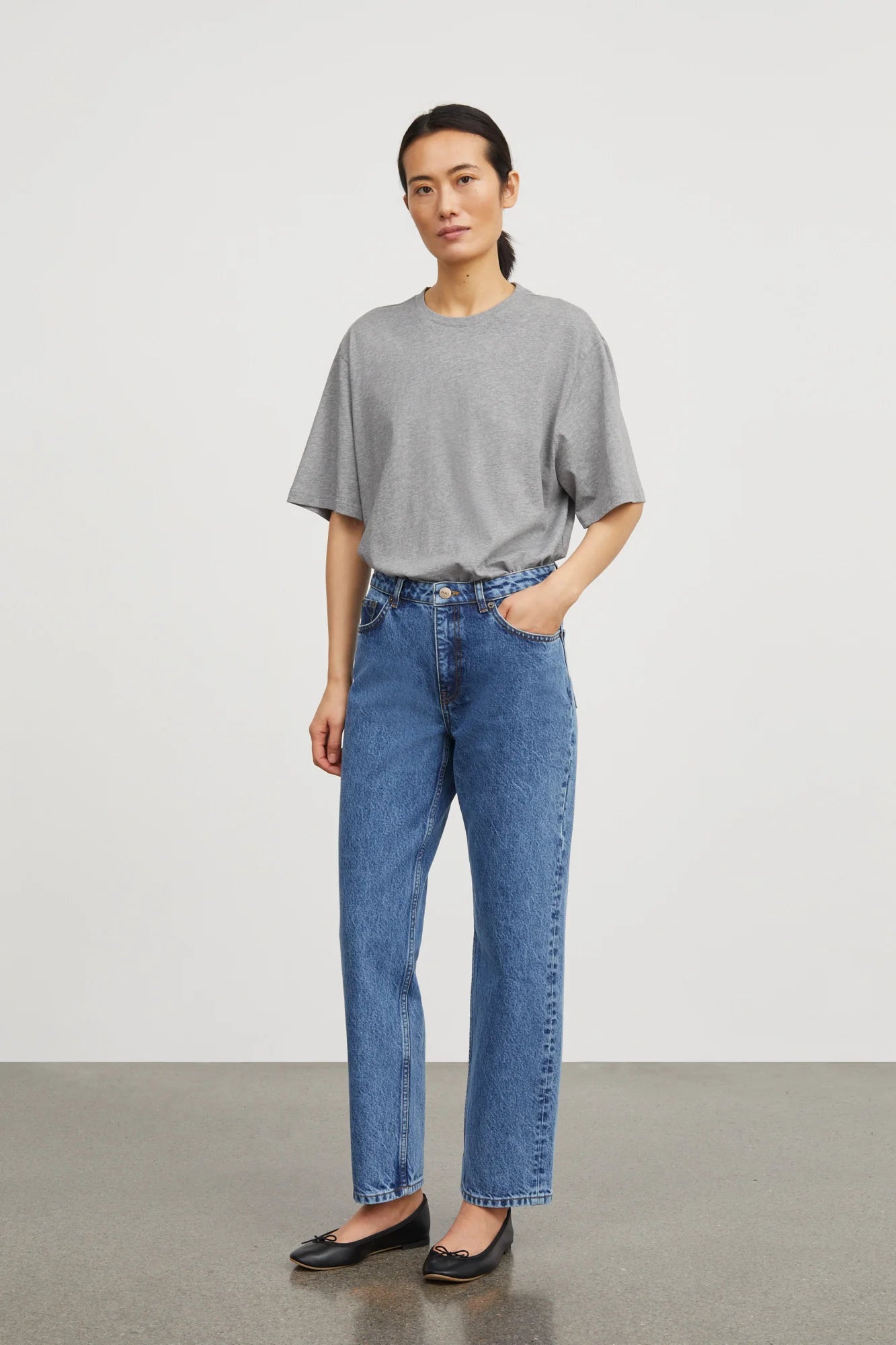 Andy Oversize tee - Grey