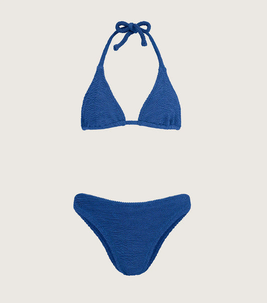 Tammy Bikini in Metallic Denim