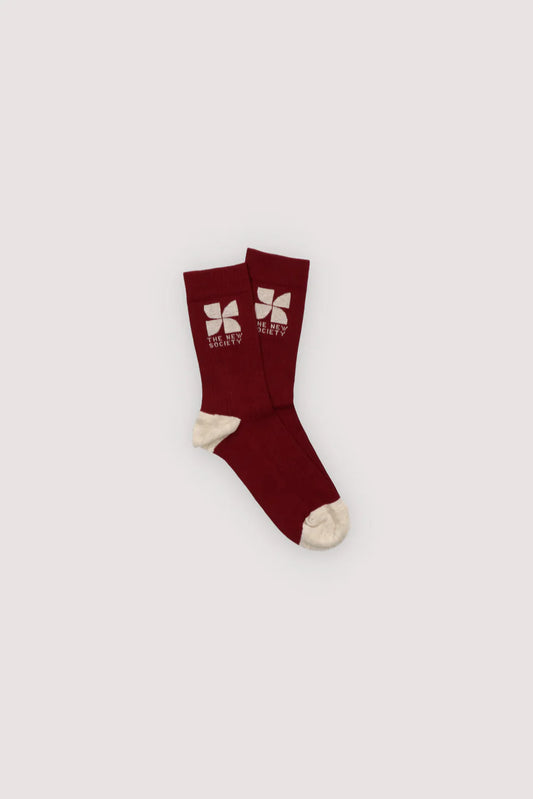 Woman Socks Plum Fantasy