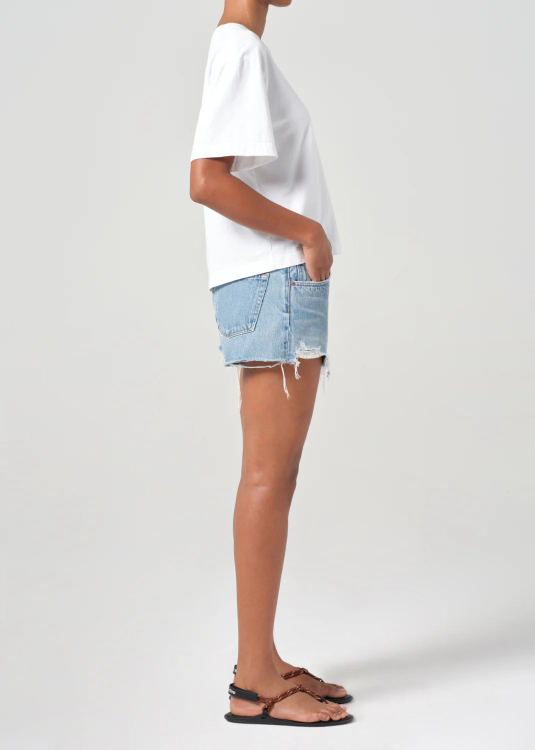 PARKER VINTAGE CUT OFF SHORT IN ANIMATE