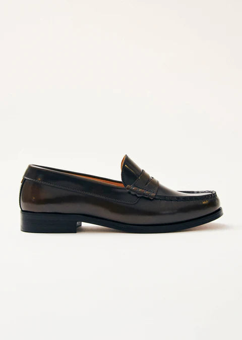 Loafer Rivet in Coffee