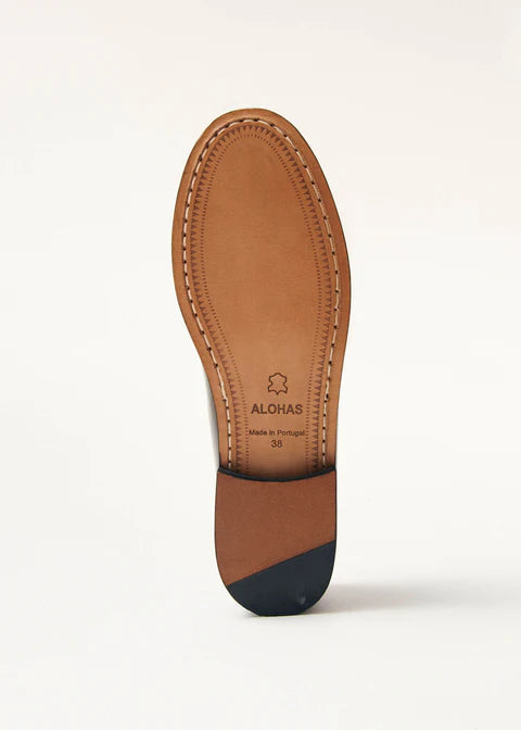 Loafer Rivet in Coffee