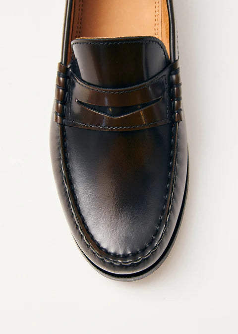 Loafer Rivet in Coffee