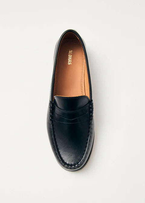 Loafer Rivet in Schwarz