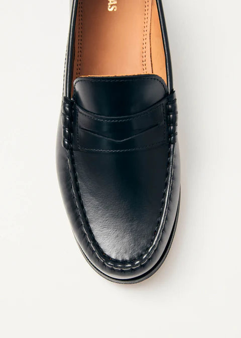 Loafer Rivet in Schwarz