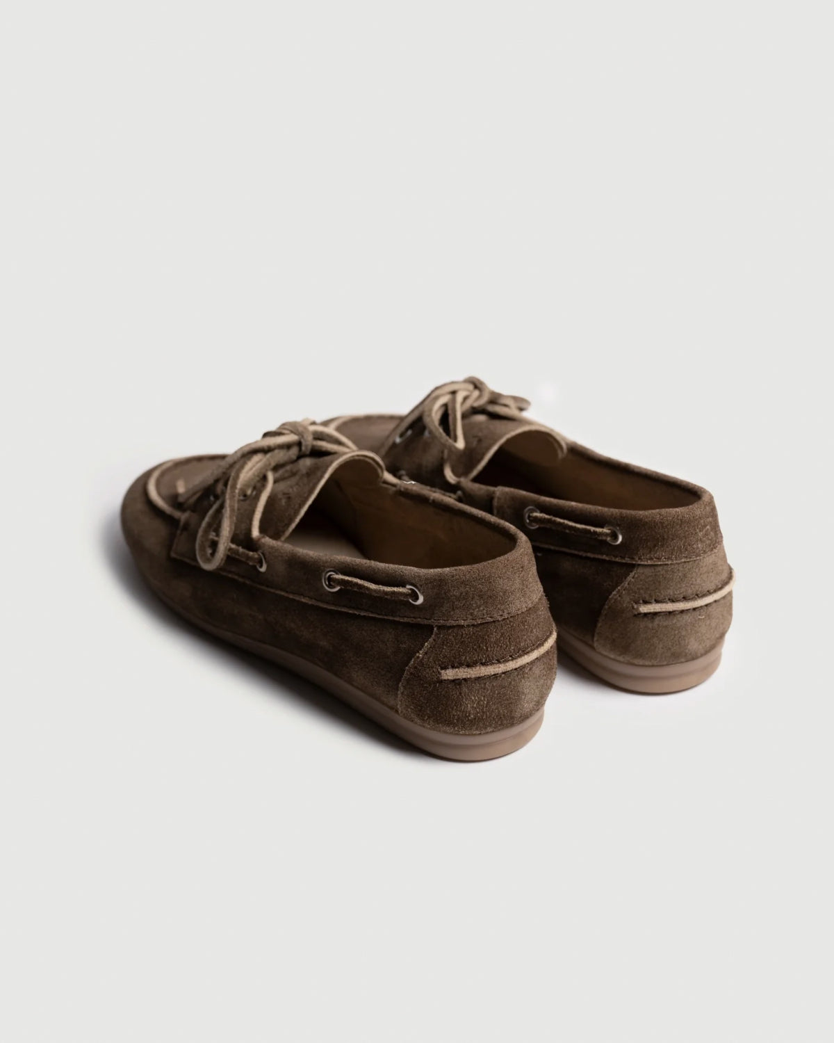 POSA Boat Loafer Brushed Suede | Dark Brown