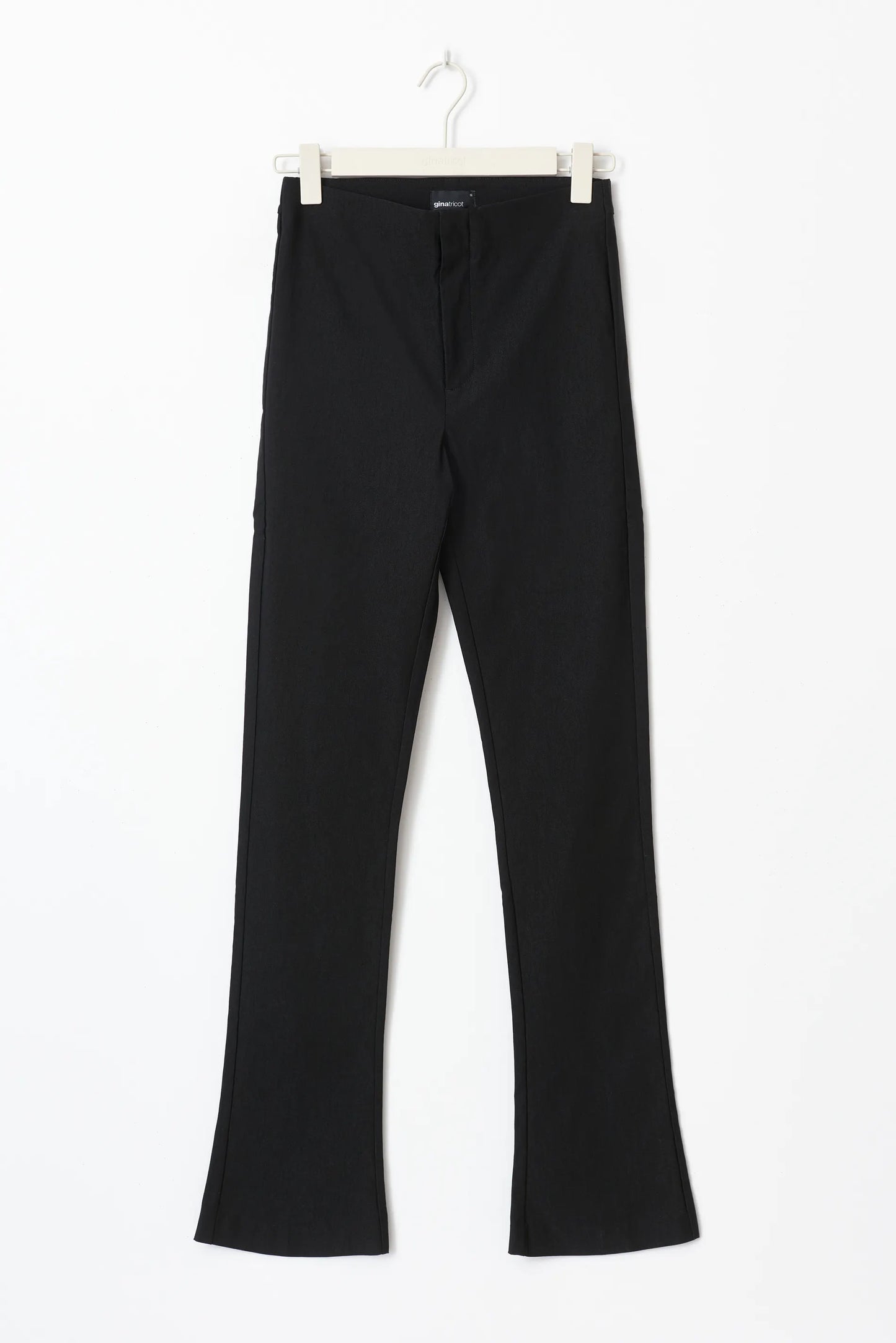 High waist slim Trousers