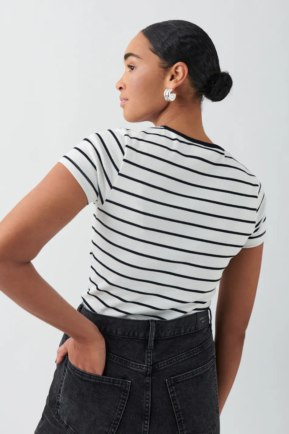 Basic tight top stripe