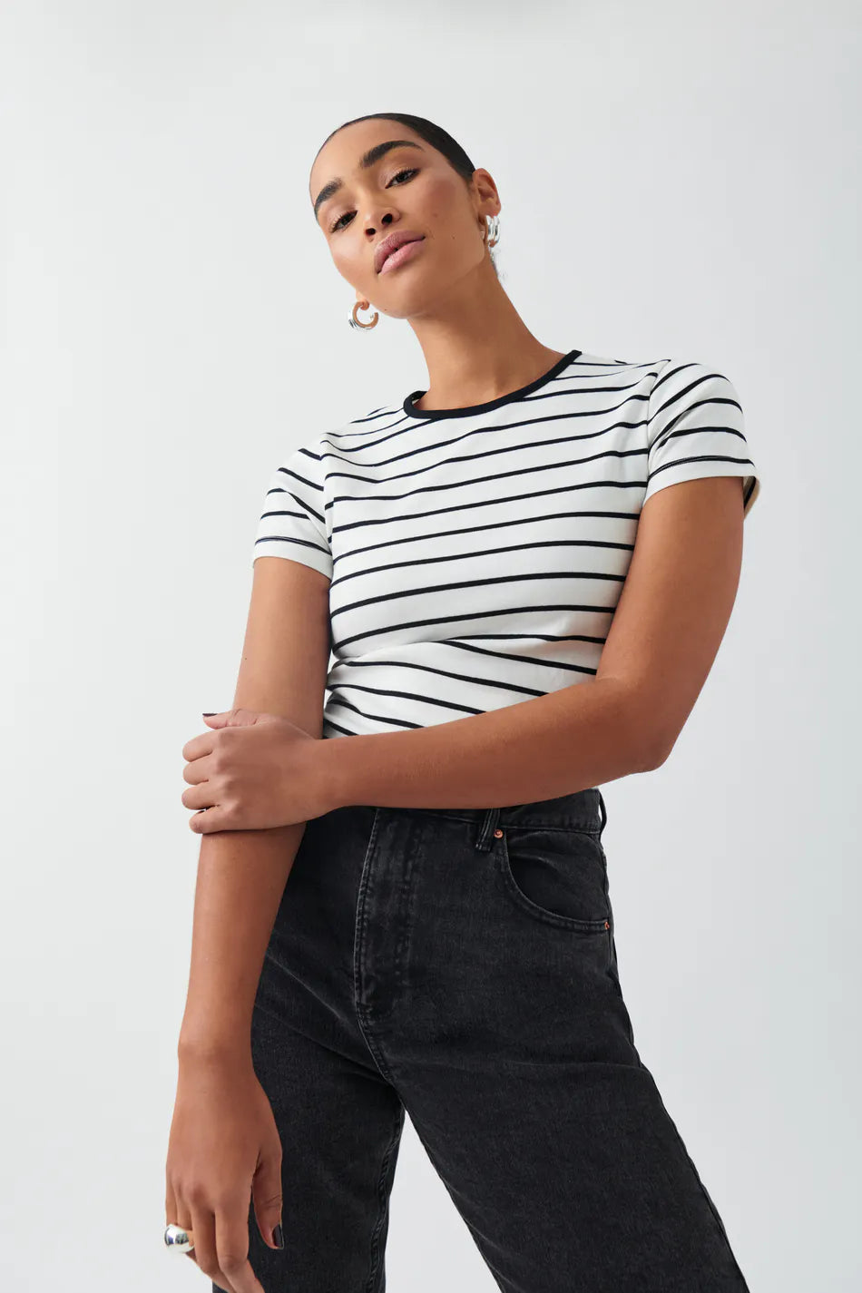 Basic tight top stripe