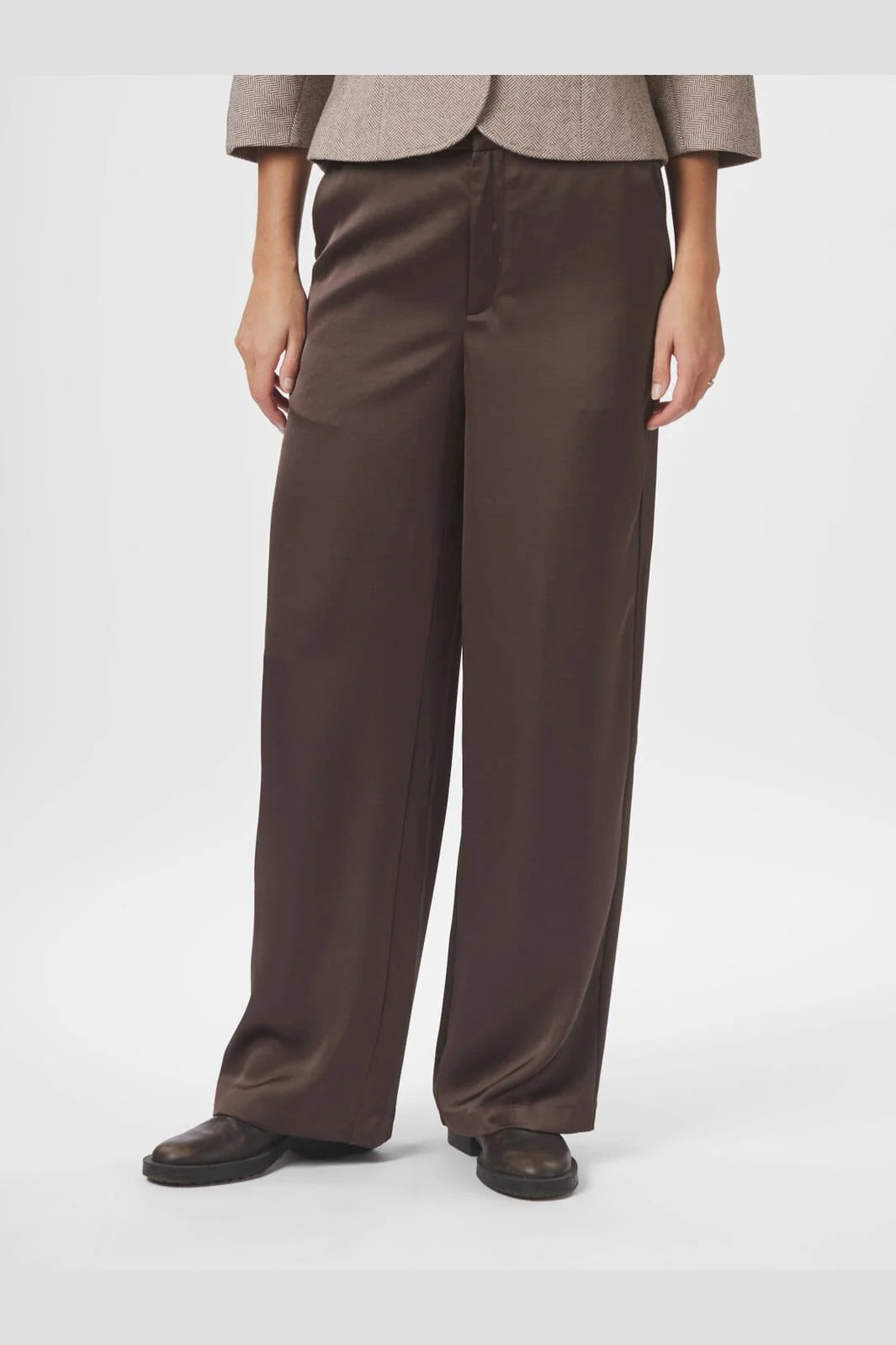 NEO NOIR Emmett Heavy Sateen Pants