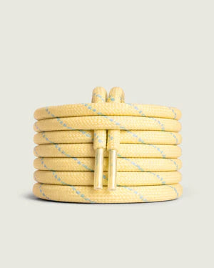 Posa Laces | Butter Yellow / Baby Blue