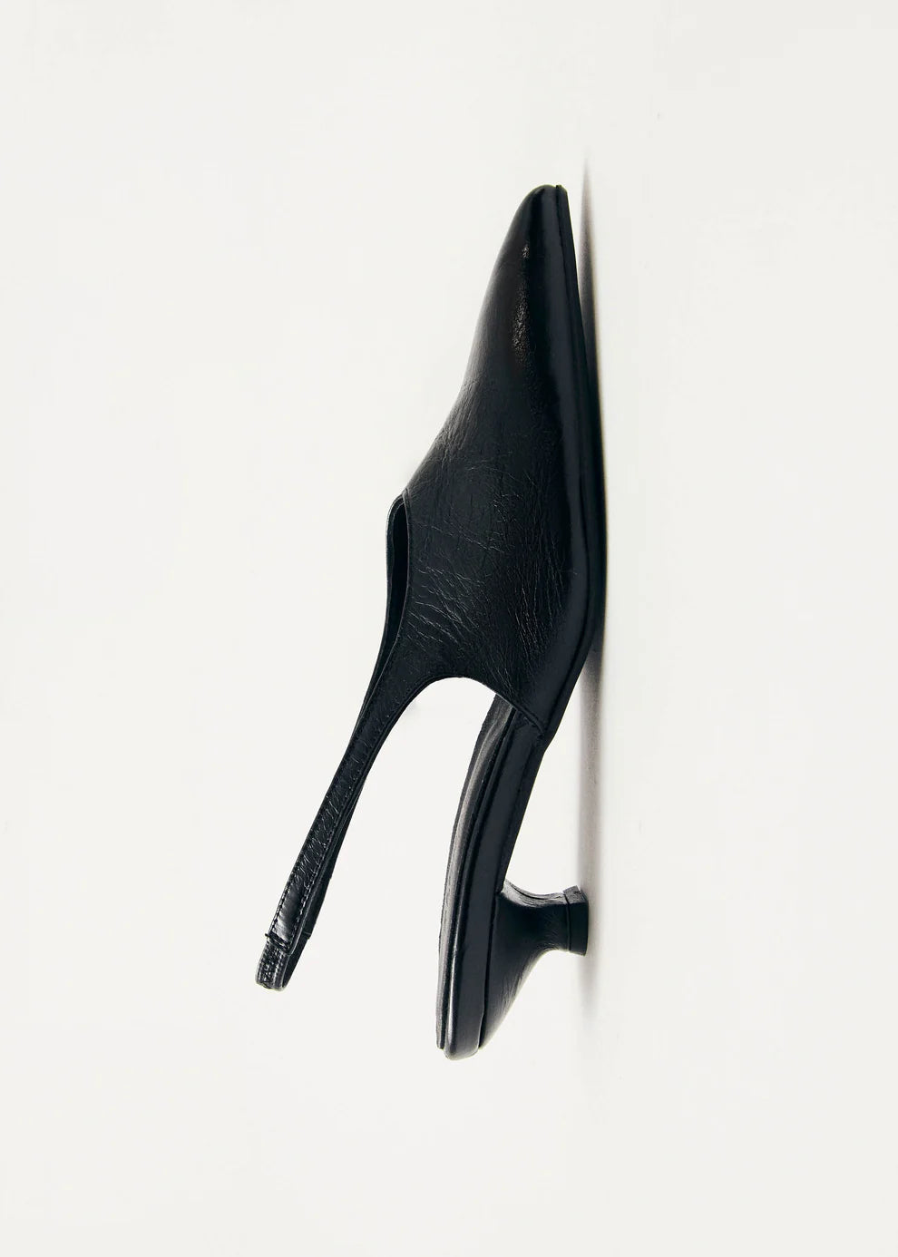 Eros Creme Leder Pumps Black