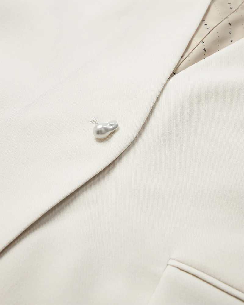 CMTAILOR - KURZE WESTE IN WOLLWEISS | Copenhagen Muse