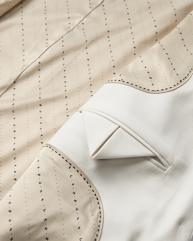 CMTAILOR - KURZE WESTE IN WOLLWEISS | Copenhagen Muse
