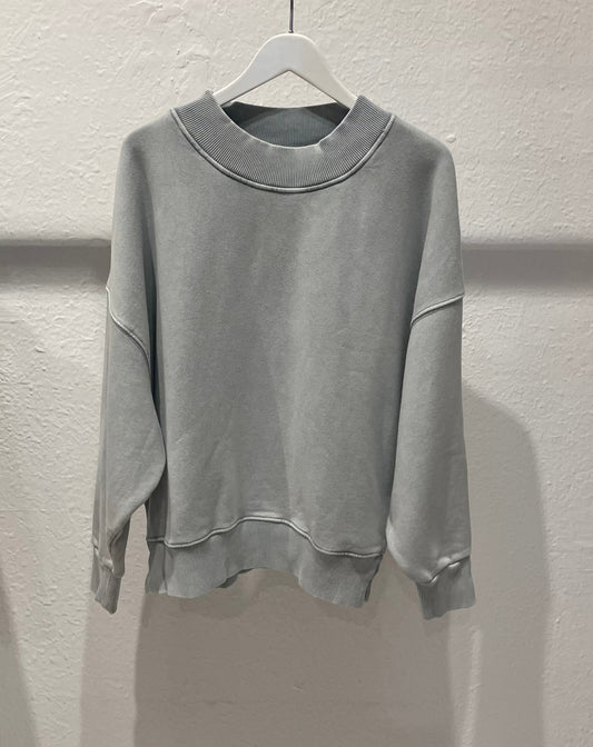 FRANKIE Sweater in salt grey