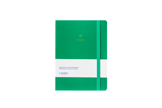 A-Journal Notizbuch: Smaragdgrün