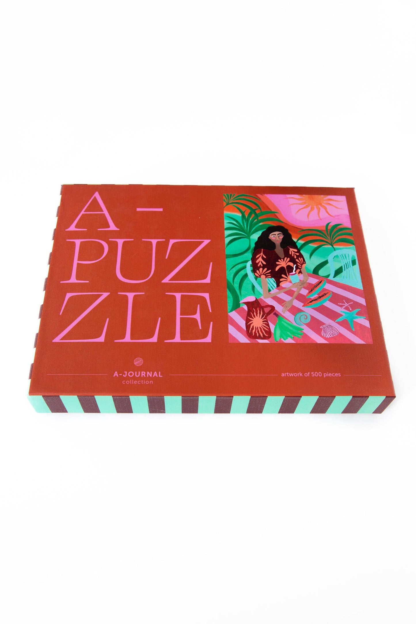 A-Journal Puzzlespiel Tropical