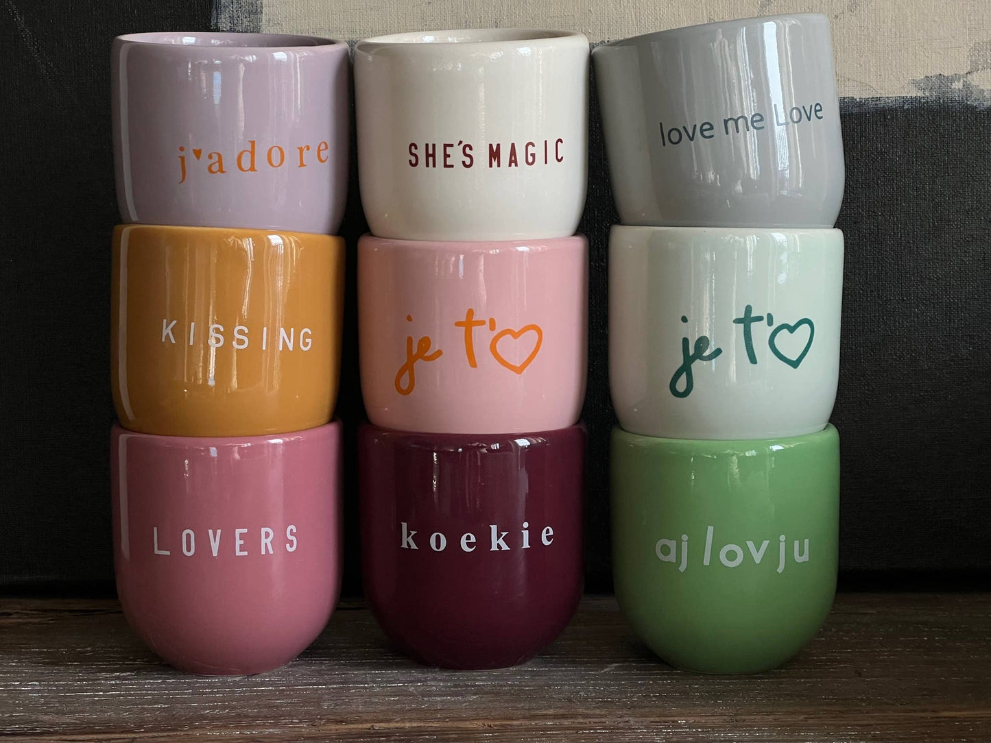 Sisi-Tasse, Liebe mich Liebe