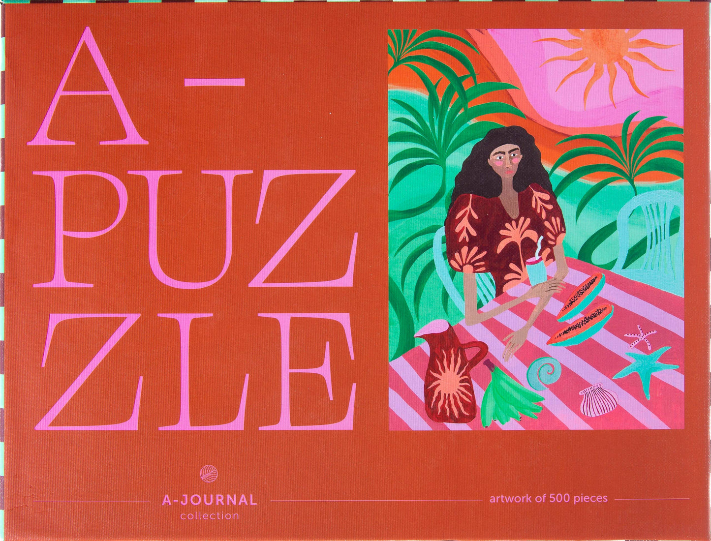 A-Journal Puzzlespiel Tropical