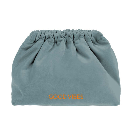 Good Vibes - Velvet Clutch Bag