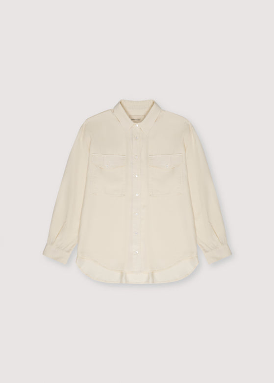 Ophelia Woman Shirt Macadamia