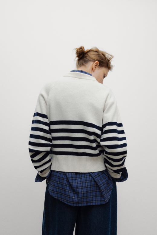 Breeze Woman Jumper Stripe | The new Society
