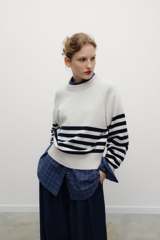 Breeze Woman Jumper Stripe | The new Society