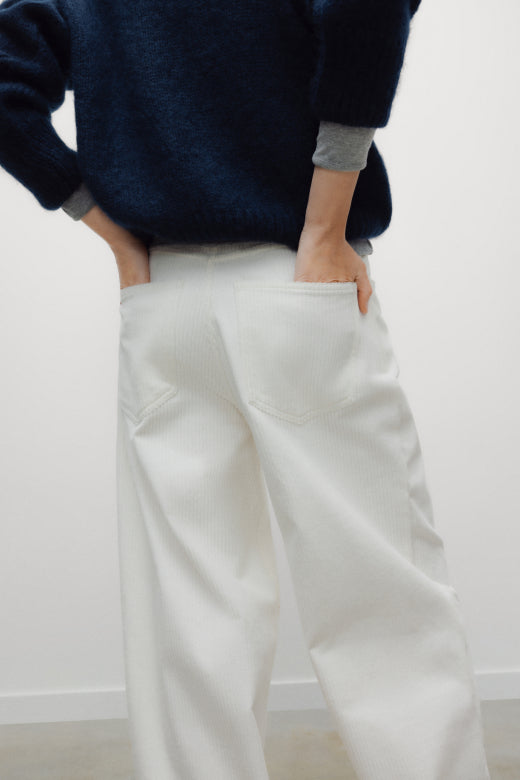 Giselle Woman Trouser Offwhite | The new Society