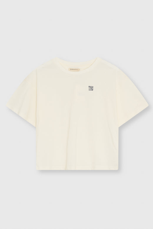 Mochi Woman T-Shirt Black Iris Emb | The new Society