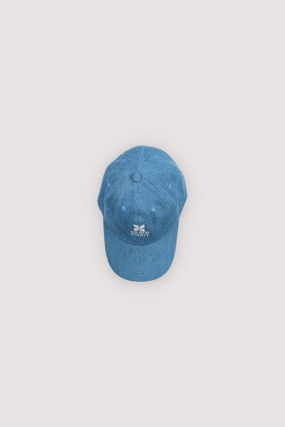 Woman Cap-Mid Blue Denim